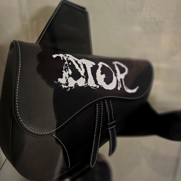 Dior collab peter doig saddle bag PRISTINE EUC! - Picture 3 of 3